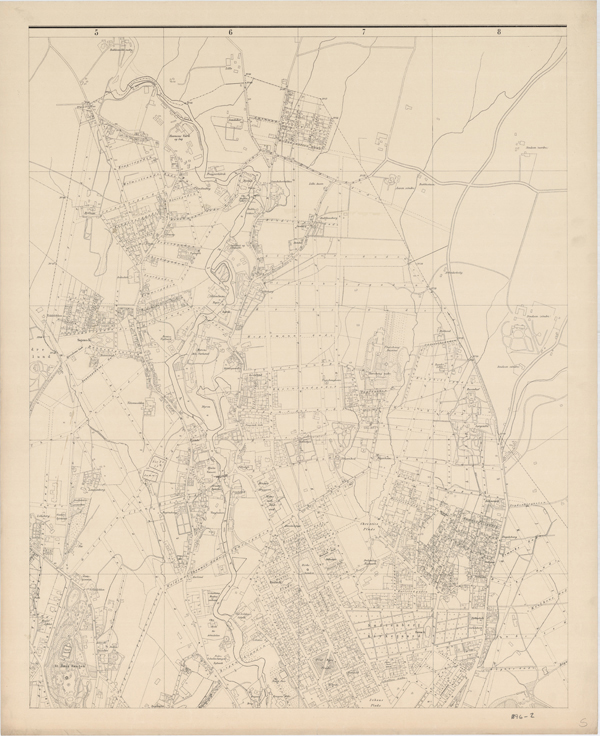 Kart over Christiania 1896, kartplate 2
