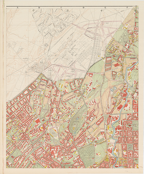 Kart over Kristiania 1921, kartplate 2