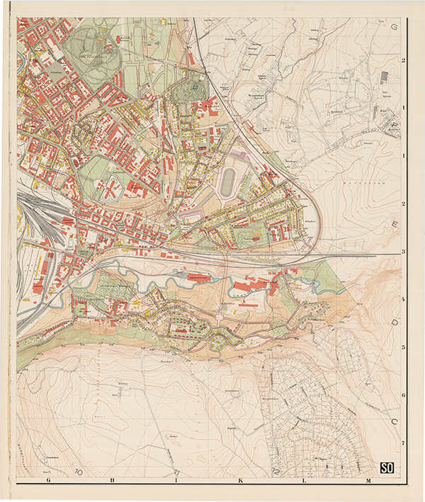 Kart over Kristiania 1921, kartplate 5