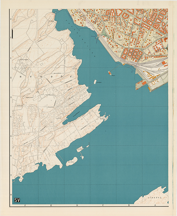 Kart over Oslo 1936, kartplate 4