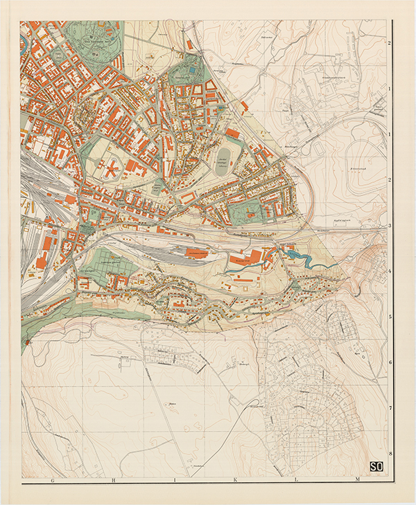 Kart over Oslo 1936, kartplate 6