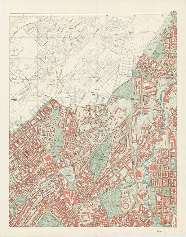 Kart over Oslo 1940, kartplate 2