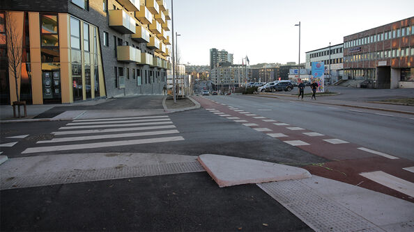 Krysset ved Sigurd Hoels vei