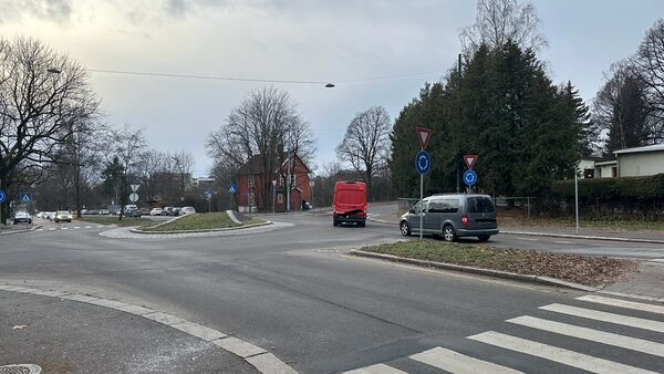 Rundkjøringen Kierschows gate X Uelands gate
