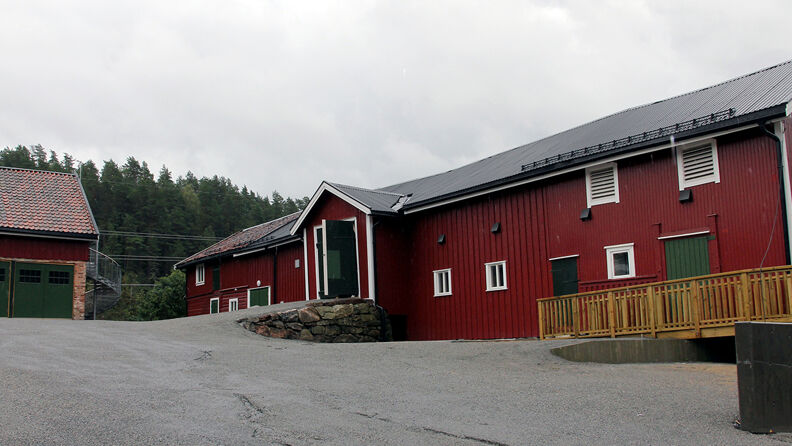 Driftsbygningene på Bakkeløkka gård