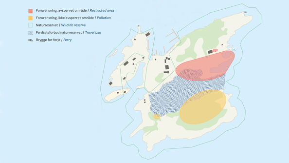 Kart som viser gressholmen