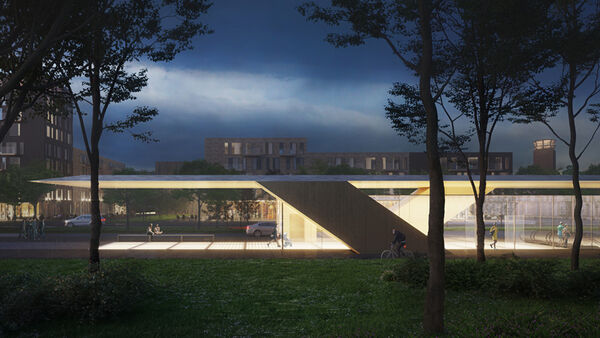 Flytårnet T-banestasjon. Mestres Wåge, Imago-Atelier de Arquitectura Engharia Lda og Josè Gigante – Arquitecto Ld