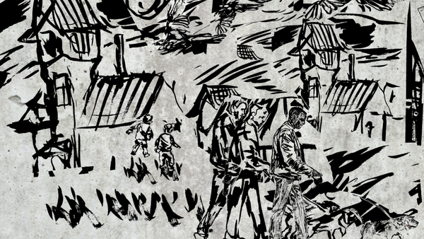 Fra Idun Baltzersens skisse Relief