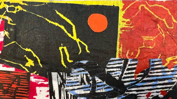 Utsnitt av skisse fra Kampen og Hansen