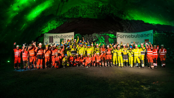 Gjennomslag på Fornebubanen