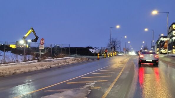 Ny adkomstvei bilde av område