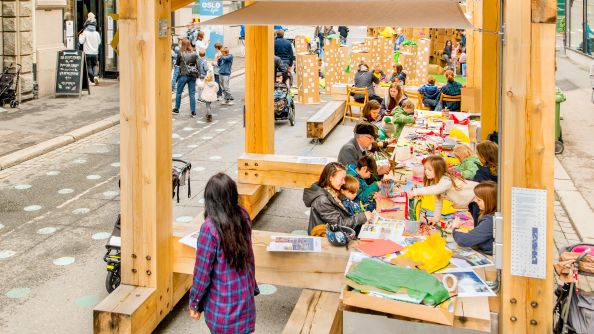 Øvre Slottsgate på Barnas Open House Oslo