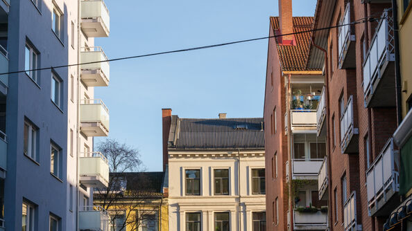 Boliger mellom Bogstadveien og Ole Vigs gate