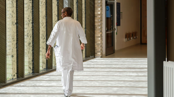 Ansatt på den nye legevakten