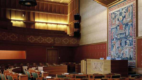 Picture of The City Council Hall in the Town Hall