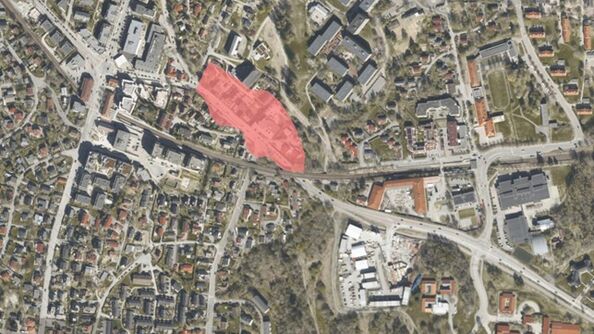 Illustrasjon av alternativ 1 for øst