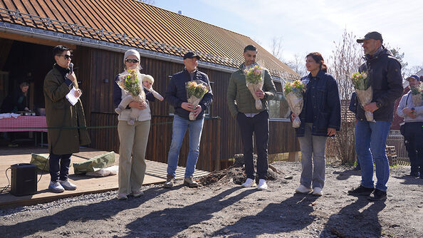 Bymiljøetatens prosjektledelse fikk blomster