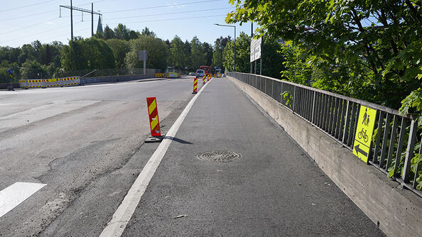 Fortauet er åpnet