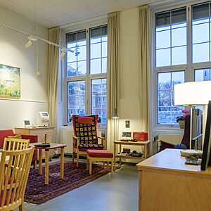 Stue med hjelpemidler