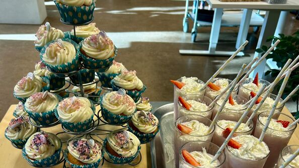 Bilde av Cupcakes og milkshake