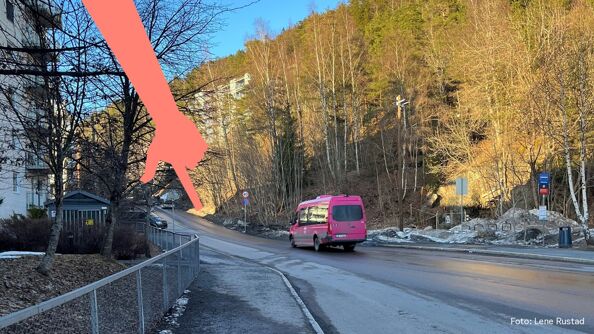 En vei på nordre aker