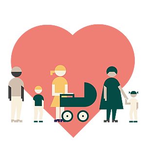 Illustrasjon av mennesker