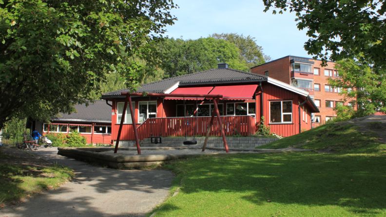 Stjernemyra barnehage - utebilde