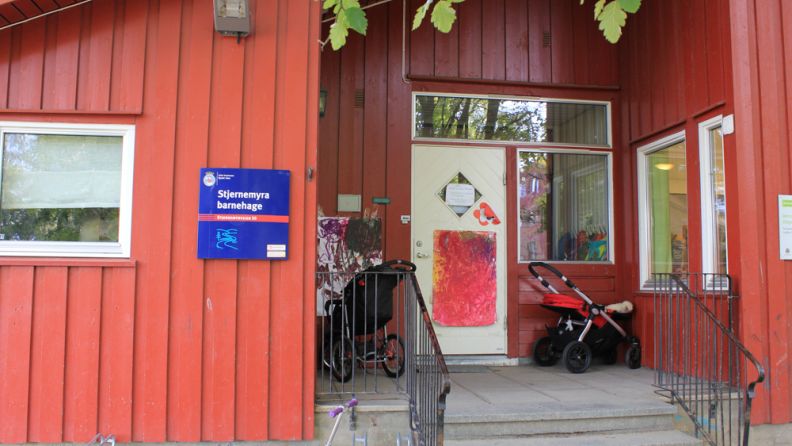 Stjernemyra barnehage - utebilde