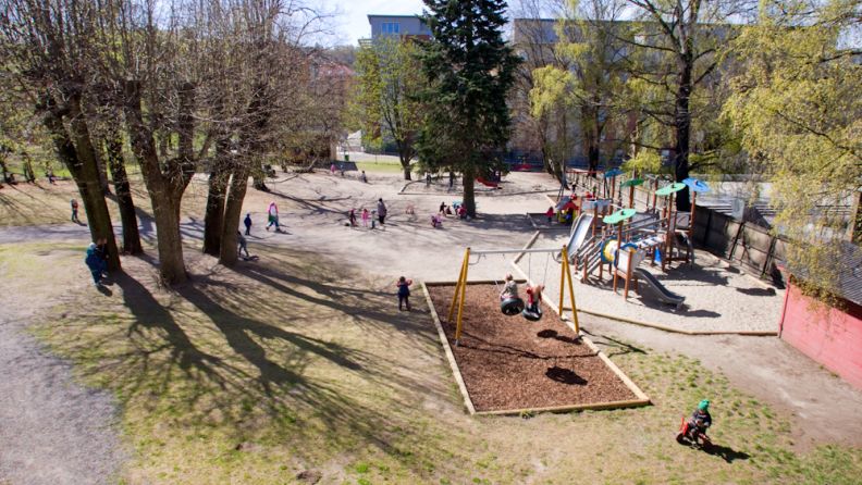 Åkeberg barnehage - utebilde