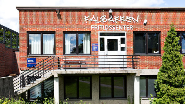 Fasade til byggets inngang