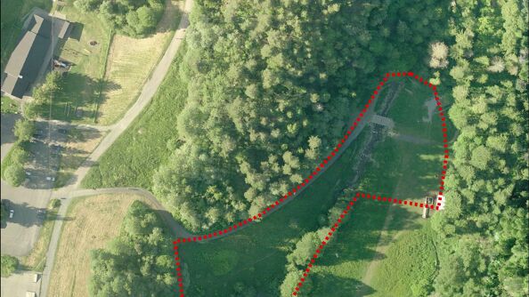 Avgrenset dressurområde, Skraperudtjern