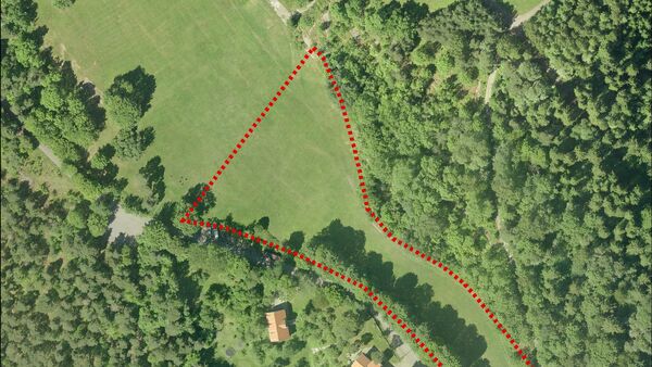 Avgrenset dressurområde, Jomfrubråtveien på Ekeberg
