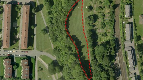 Avgrenset dressurområde, Ola Narr på Tøyen