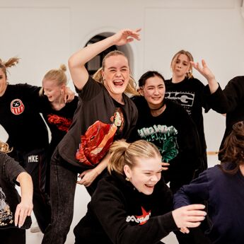 Danseelever ved Oslo kulturskole