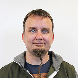 Portrettbilde av Svein Erik Hvidsten, gitarlærer ved Oslo kulturskole