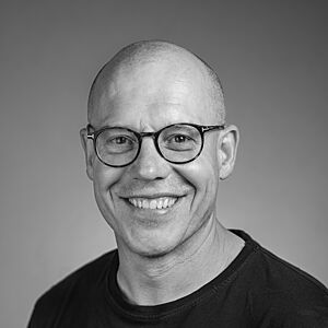 Portrettbilde av Jørgen Malo, gitarlærer ved Oslo kulturskole