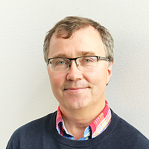 Portrettbilde av Svein Egil Skotte, blokkfløytelærer ved Oslo kulturskole