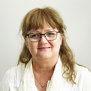 Portrettbilde av Sissel Grøndahl, hornlærer ved Oslo kulturskole