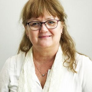 Portrettbilde av Sissel Grøndahl, hornlærer ved Oslo kulturskole