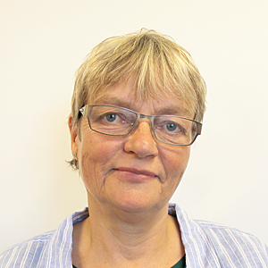 Portrettbilde av Sissel Larsen, trompetlærer ved Oslo kulturskole