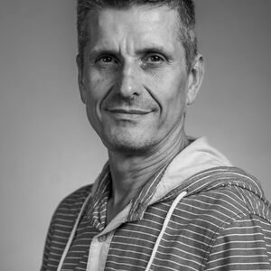Portrettbilde av Harald Galåen, keyboardlærer ved Oslo kulturskole
