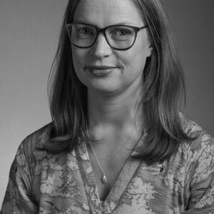 Portrettbilde av Ingrid Åsen Godøy, fiolinlærer ved Oslo kulturskole