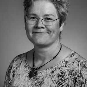 Portrettbilde av Anna Helgadóttir, cellolærer ved Oslo kulturskole