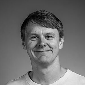 Portrettbilde av Martin Ulvin, slagverklærer ved Oslo kulturskole