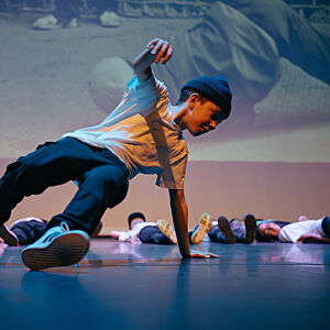 Elev på breakdance